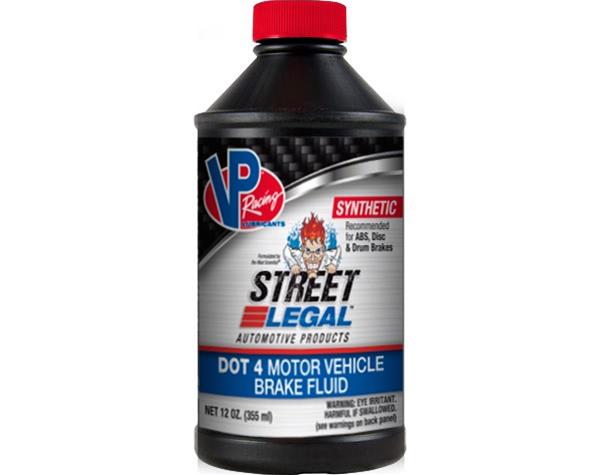 VP Racing Street Legal Synthetic Brake Fluid 12 Oz. - Click Image to Close